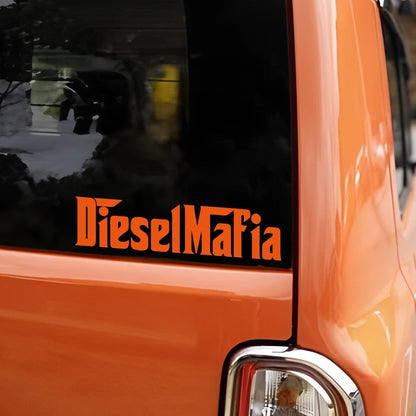 Car Body, Window Full Stickers Featuring Holographic Diesel Mafia Car Body，Attractive Diesel Mafia Holographic Car Stickers
