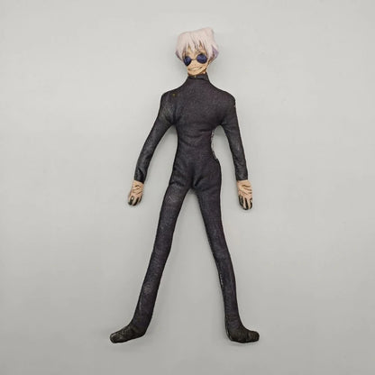 Anime Gojo Satoru Itadori Yuji Geto Suguru Cosplay Doll Plush Stuffed Cotton Dolls Abstract Iron Wire Skeleton Room Decoration