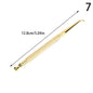 1Pcs Acupuncture Point Probe Stainless Steel Auricular Point Pen Beauty Ear Reflex Zone Massage Needle Detection Health Care