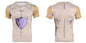 2026 Summer Vegeta Battle Damaged Armor Saiyan Armor | Body Building Short Sleeve T-Shirt Fitness Workout Dragon Ball Super Y2k