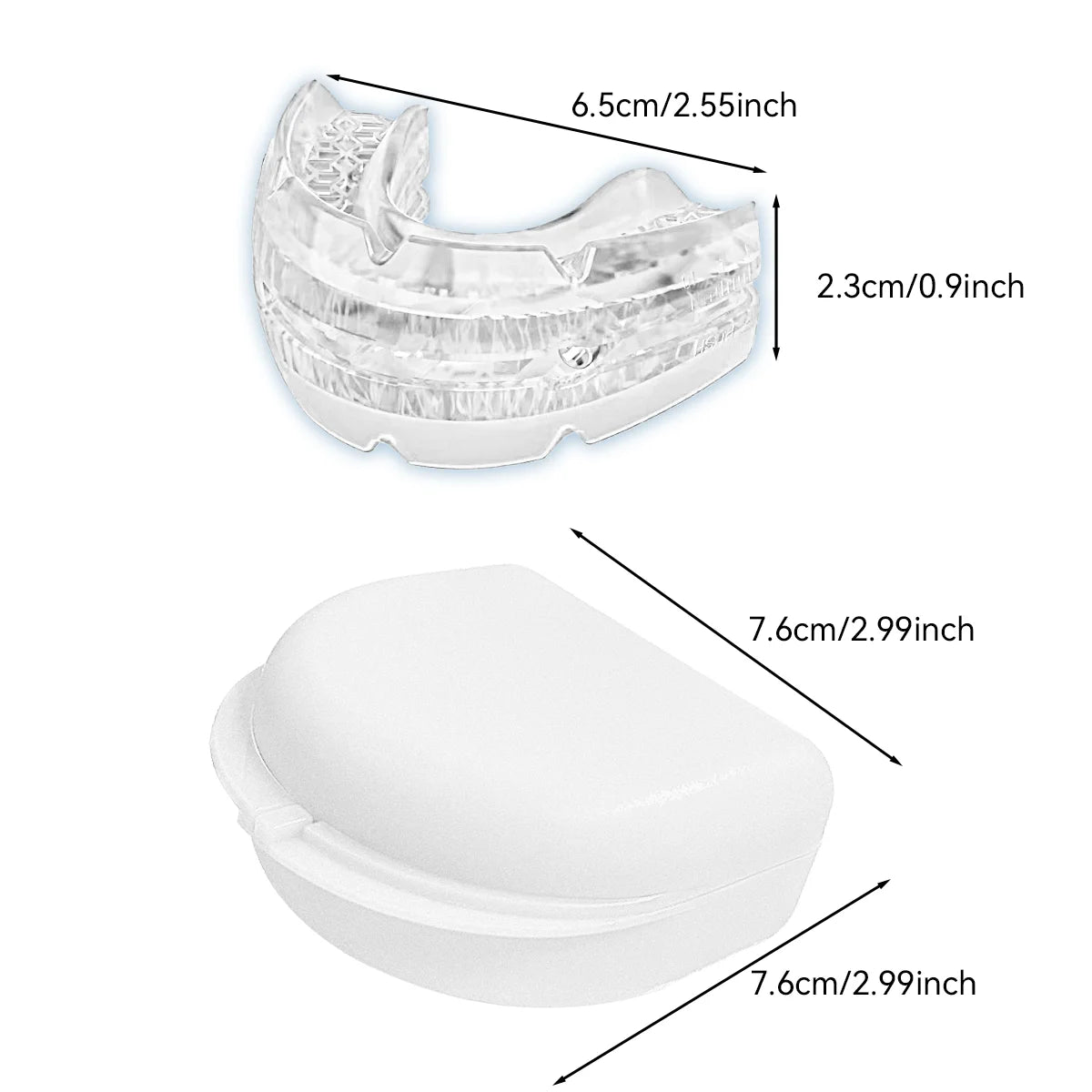 Anti Snoring Mouth Guard Improve Sleeping Adjustable Snoring Mouth Guard Anti-Apnea Teeth Bruxism Stop Snoring Device Mouthpiece