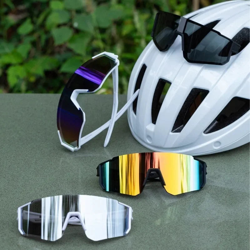Oversized Outdoor Cycling Sunglasses UV Protect Glasses Bike Eyeglasses Sun Shades Sports Fishing Glasse Goggles UV400