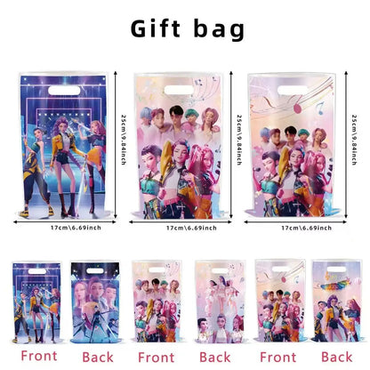 2026 Hot Theme Gift Bags 10-50Pcs Birthday Party Candy Loot Bags Goody Bag for Boys Girls Baby Shower Kids Party Favors