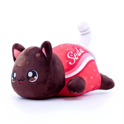 hot Aphmau Plush Meemeows Food Cat Plushies Toy Cute Cola Fries Donut Cat Plushes Stuffed Dolls Sleeping Pillow Christmas Gift