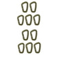 1-10Pcs Military tactical carabiner Clips Accessories D-Ring Buckle Mountaineering Carabiner Backpack Hanging Key Outdoor gadget