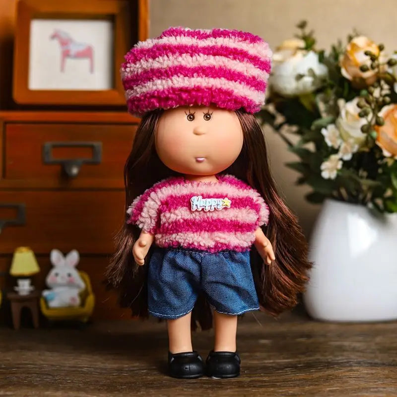24Cm for Spanish Mia Potato Doll Clothes Ins Style Fashion Outfits Shoes Hair Accessories Dress Up Costumes for Kids Collectors