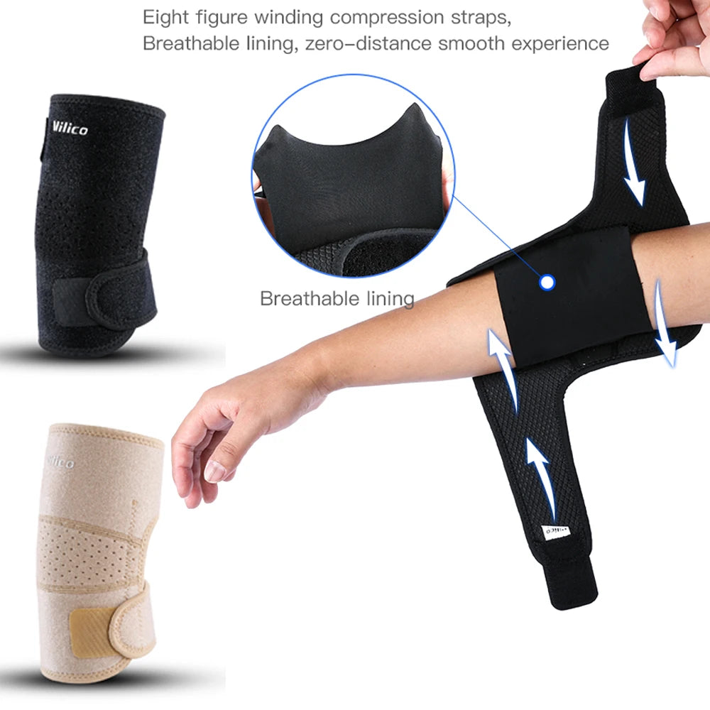 Elbow Compression Sleeve Support Brace Arm Warmers Arthritis Bandage Arm Pads Guard Stretch Accessories For Women Men