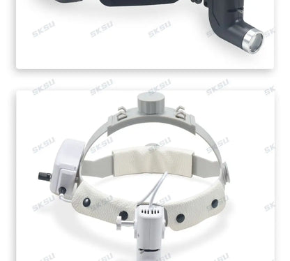 Lampa czołowa dentystyczna LED 5W do lup stomatologicznych, lamp operacyjnych, medycznych lamp chirurgicznych dla dentystów