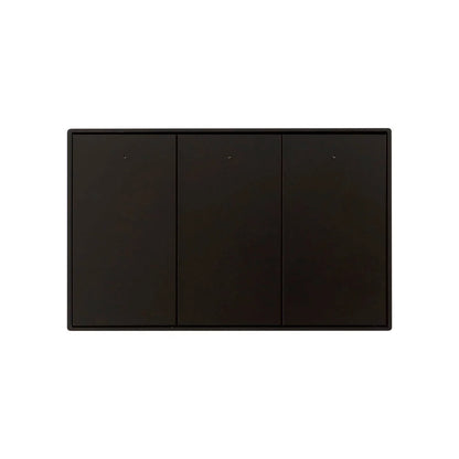 Zemismart Zigbee US AU Wall Light Switch No Neutral 1 2 3 Gangs Black Interruptor Work with Tuya Alexa Google Home Voice