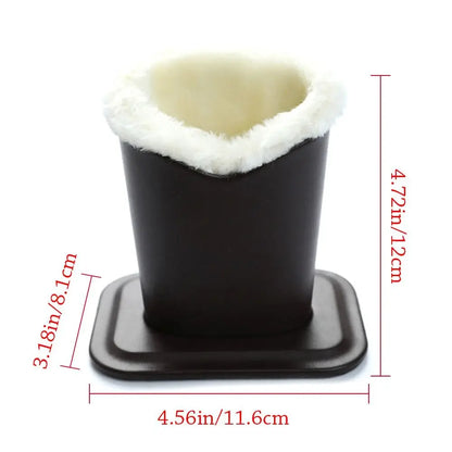 Fashion Portable  Glasses Box Eyeglass Holders Glasses Case Sunglass Stands Brush Pot