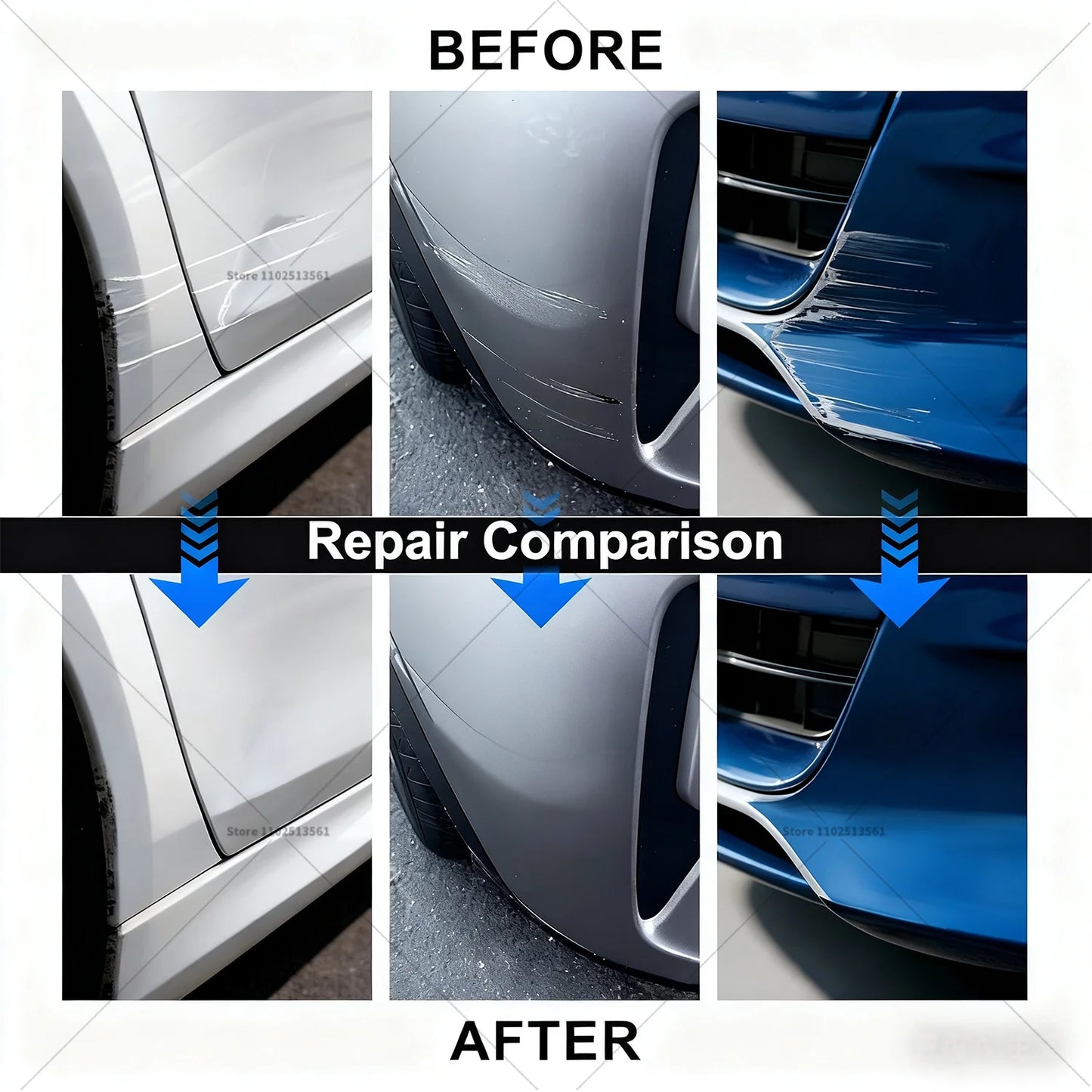 Car Paint Repair Pen For Cadillac XT4 Touch Up Scratch Remover DIY Auto Accessories White Purple Blue G59 Blue GZC Red GNT