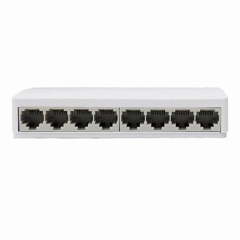 8 Port Gigabit Ethernet Switch10/100/1000Mbps Desktop Network Switch, Plug & Play, Auto MDI/MDIX, RJ45 LAN Hub for Home Office