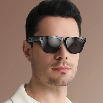 Lenovo AI Smart Bluetooth Glasses HD 6K 260Mah Multifunction Calling Translate Voice Assistant Music Player Camera Glasses 2026