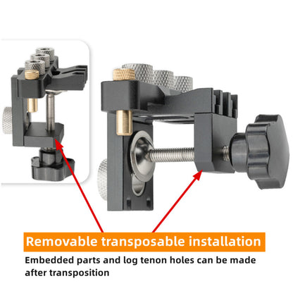 Precision Jig Dowel Cam Jig 3 In 1 Dowelling Jig Master Kit Wood Hole Drilling Guide Woodworking Position for DIY Wood Working