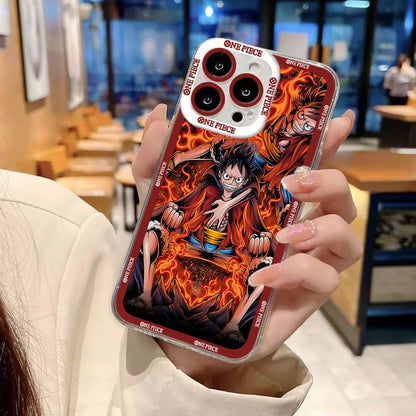 One P-Piece Luffys Zoro Clear Phone Case For Realme 15 5 6 7 7I 8 8I 9 9I 10 12 NOTE 70 C75 C71 C67 C65 C55 C53 C35 C33 Cover