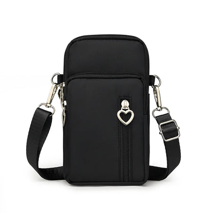 New Korean-style mobile phone bag, crossbody bag, mobile phone pouch, crossbody purse, vertical style small bag