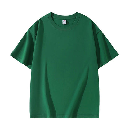 3pcs/lot Custom Workwear 100% Cotton T Shirt 220g Printed Embroidered Team Group Clothing Personalized Work Clothes Uniforms