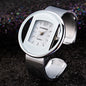 Top Brand Women's Watch Fashion Big Dial Steel Band Quartz Wristwatches Simple Leisure Ladies Bangle Watch Gift relogio feminino
