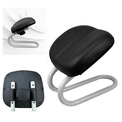 Portable Prayer Stool Adjustable Height Metal Kneeling Stool Non-slip Leg Sleeve Ergonomic Kneeling Chair for Home Yoga Studio