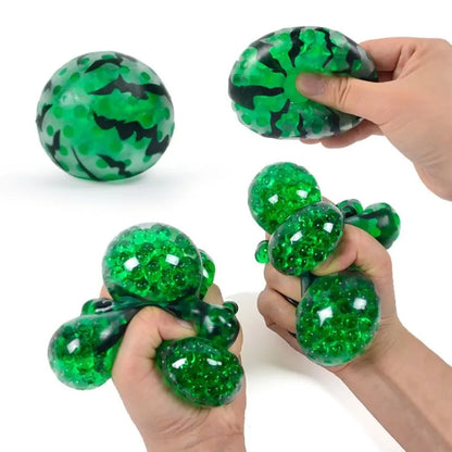 Stress Ball Soft Fidget Sensory Toy for Adults, ADHD Autism Relax, Party Favors Gifts Squishy Watermelon Squeeze Toy