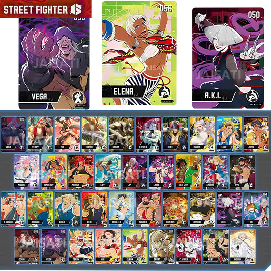 Street Fighter 6 Series 2 nfc cards Add 8 additional roles Terminal Wallpaper photo frame Clothing color for switch