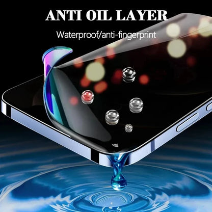 2Pcs Privacy Hydrogel Film For iPhone 6 7 8 14 13 12 11 15 16 Pro Max Plus Mini Anti-Spy Screen Protector For iPhone X XR XS Max