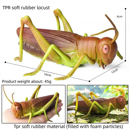 Oenux Simulated Insect Mouse Lizard Sea Animal Models Realistic Dolls Soft Rubber TPR Material Collectibles Halloween Prank Toys