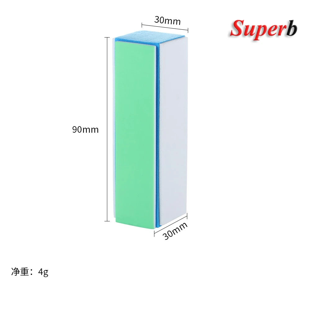 Double Sided Sanding Sponge Multifunctional Reusable Hand Sander Blocks for Watch Strap Nail Polishing Watch Cleaner Rod