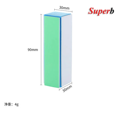 Double Sided Sanding Sponge Multifunctional Reusable Hand Sander Blocks for Watch Strap Nail Polishing Watch Cleaner Rod