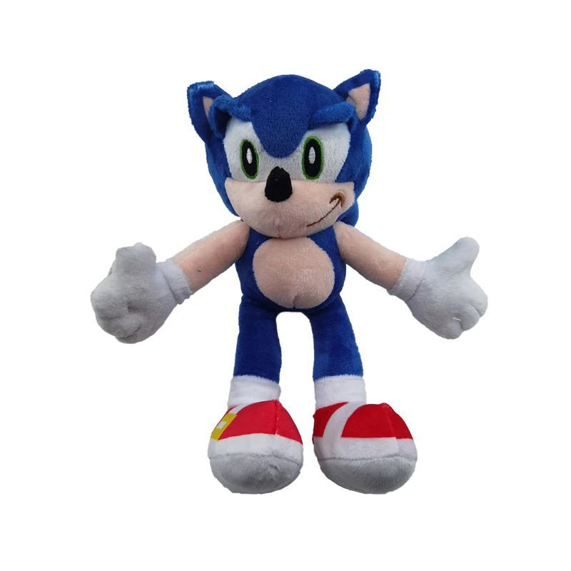New Super Sonic Cartoon Plush Toy Shadow Amy Knuckle Tail Plush Keychain Toy Hedgehog Anime Soft Padded Doll Kids Fun Fan Gifts