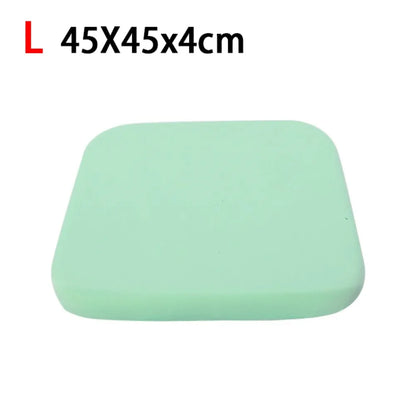 Anti-Slip 4cmThick Seat Cushion Ultra Soft Breathable Car Seat Pad Rebound Memory Foam Office Chair Pad Home Textile