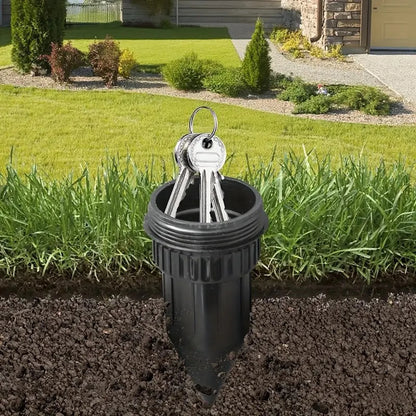 Sprinkler Key Hider Realistic Sprinkler Key Cash Hider Holder for Outdoor Garden Yard Easy Push Into The Ground