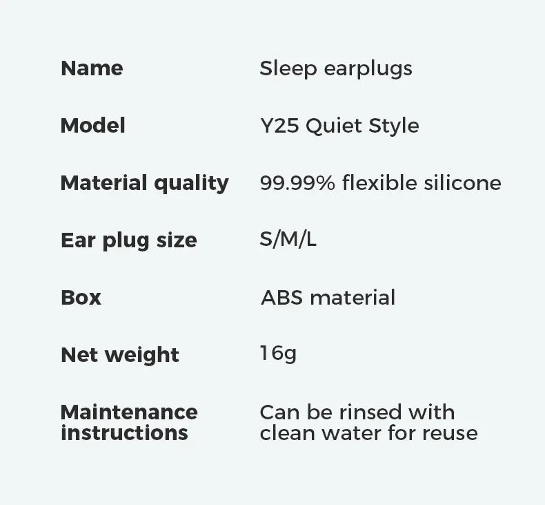 Ear Plugs for Sleeping,Sleep aid,Noise Reduction Super Soft Reusable,Hearing Protection Anti noise earplugs for Travel Work