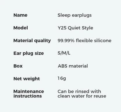 Ear Plugs for Sleeping,Sleep aid,Noise Reduction Super Soft Reusable,Hearing Protection Anti noise earplugs for Travel Work
