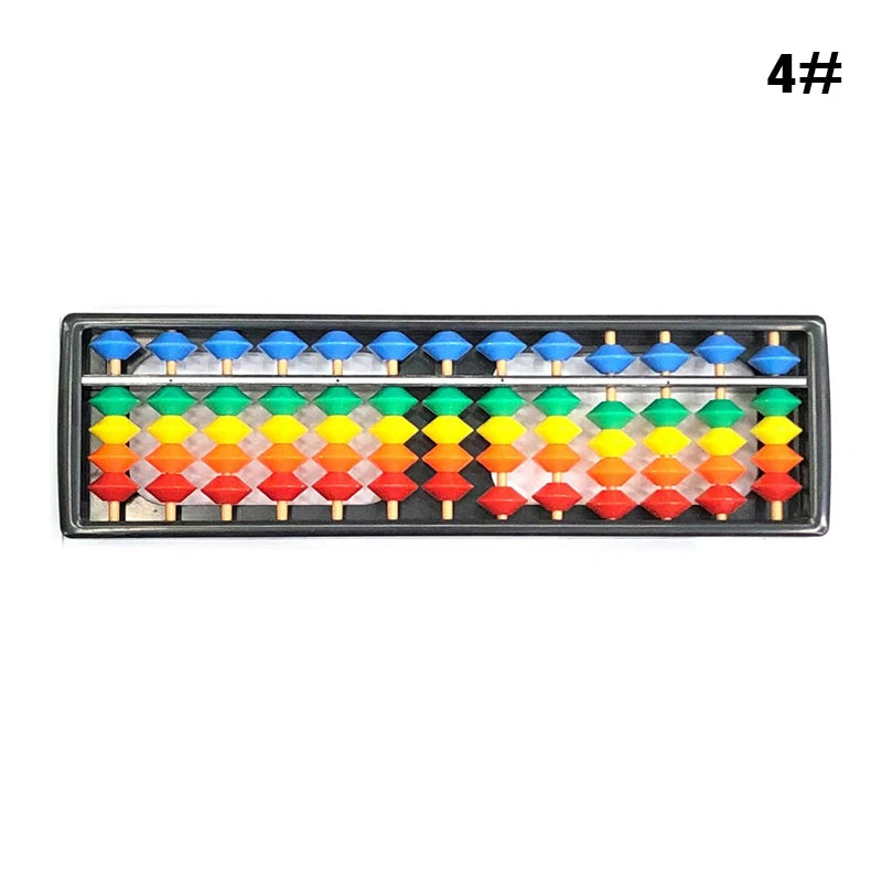 7/11/13/15/17 Digit Rods Standard Abacus Soroban Chinese Japanese Calculator Counting Tool Mathematics Beginners Caculating Toys