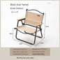 GIANXI Summer Outdoor Camping Green Folding Chair Aluminum Black Frame Portable ultra-light Fishing Chair Barbecue Beach Chair