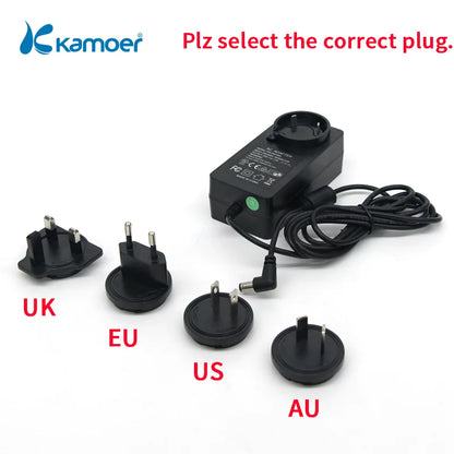 Kamoer 86ml/min M1-STP Peristaltic Pump 24V High Precision Stepper Motor Variable Speed Pump with Pedal for Lab, Experiments