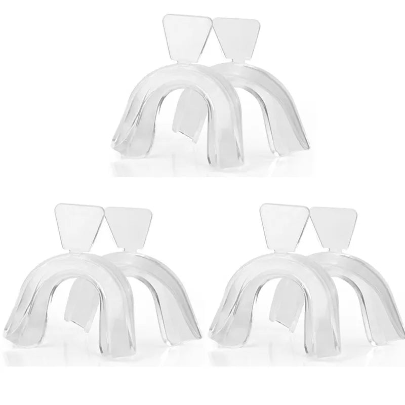 2-12Pcs Anti Snoring Bruxism Sleeping Mouth Guard Night Guard Gum Shield Mouth Tray Stop Teeth Grinding Sleep Aid Health Care