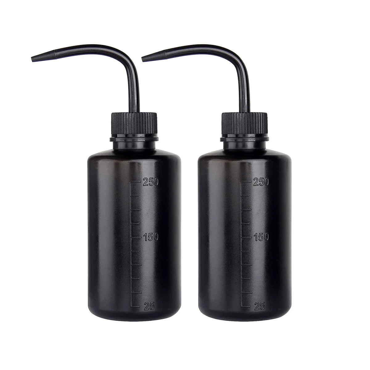 2pc Plastic Squeeze Bottle Tattoo Wash Bottle Lab Squirt Bottle Irrigation Bottle Eyelash Water Can for Cleaning Plant Experimet