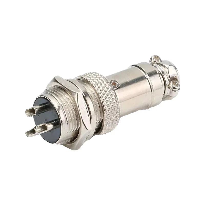 5pcs GX16 2/3/4/5/6/7/8/9/10Pin 16MM Male Female Circular Aviation Connector Plug Socket Screw Panel Mount Connector