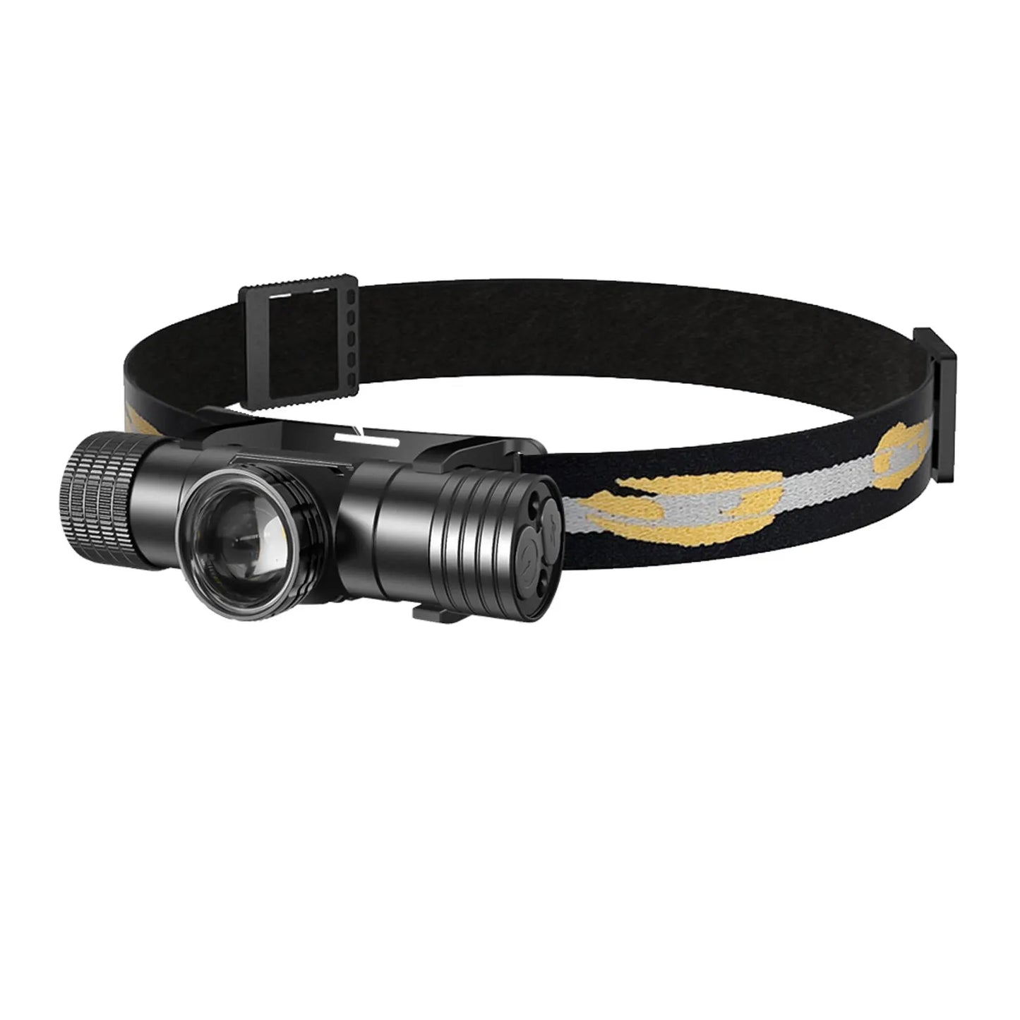 LED Wave Hand Induction Headlamp Sensor Headlight USB C 18650 Magnetic Tail Head Torch Camping Hunting Lamp Zoomable Flash light