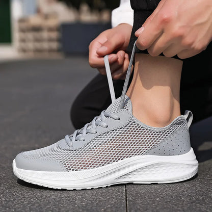 Men Shoes Mesh Breathable New Casual Shoes Men Sneakers Light breathable Walking Tenis Shoes Zapatillas Hombre Size 39-46