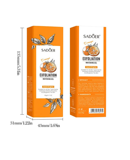 Face Exfoliating Gel Deep Cleansing Pores,Remove Dead Skin Purify Gentle Exfoliate Oil Control Moisturizing Face Scrub Skin Care