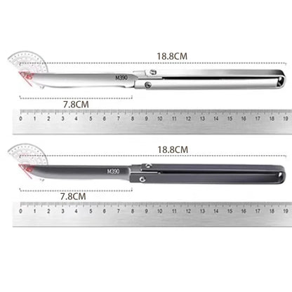 M390 Mechanical Folding Knife - Multi-Function Portable Chef Knife Kitchen Fruit Knife, Camping & Everyday Carry