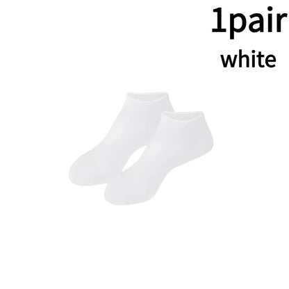 1-5pairs Moisturizing Foot Socks,Silicone Socks for Dry Cracked Feet Women's Foot Socks Cracked Dead Skin Remove Protector