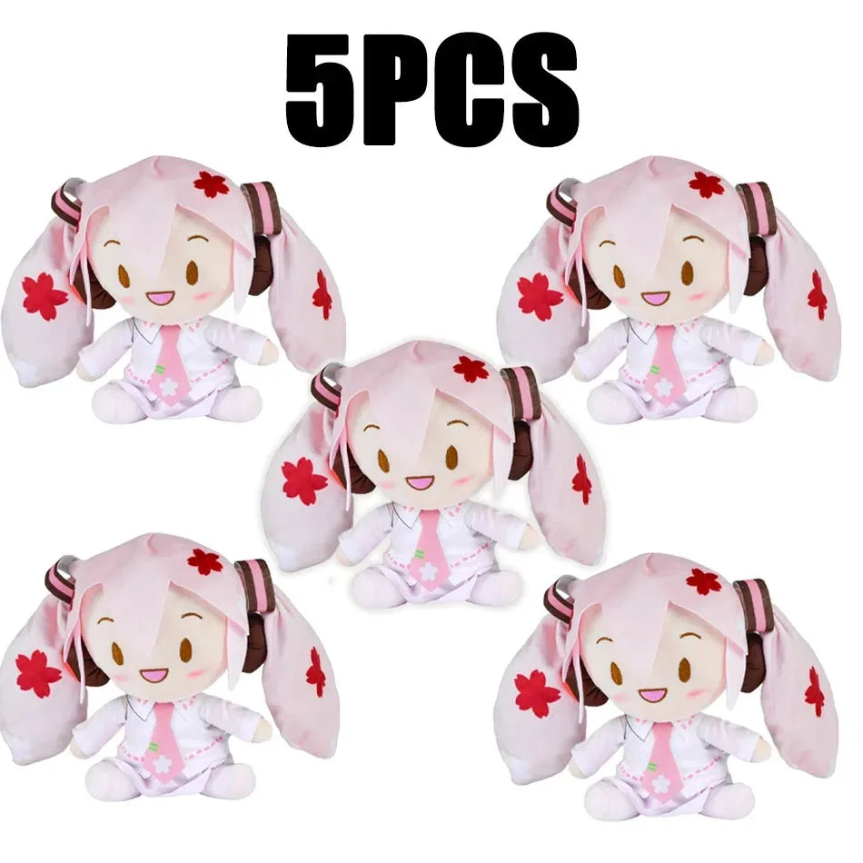2026 NEW 20cm Japanese Anime Plush Stuffed Toy Hatsune Miku Plush Doll Soft Pillow Future Doll Cute Christmas Gift For Children
