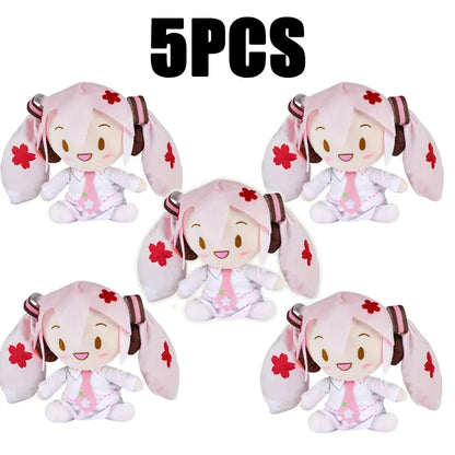 2026 NEW 20cm Japanese Anime Plush Stuffed Toy Hatsune Miku Plush Doll Soft Pillow Future Doll Cute Christmas Gift For Children