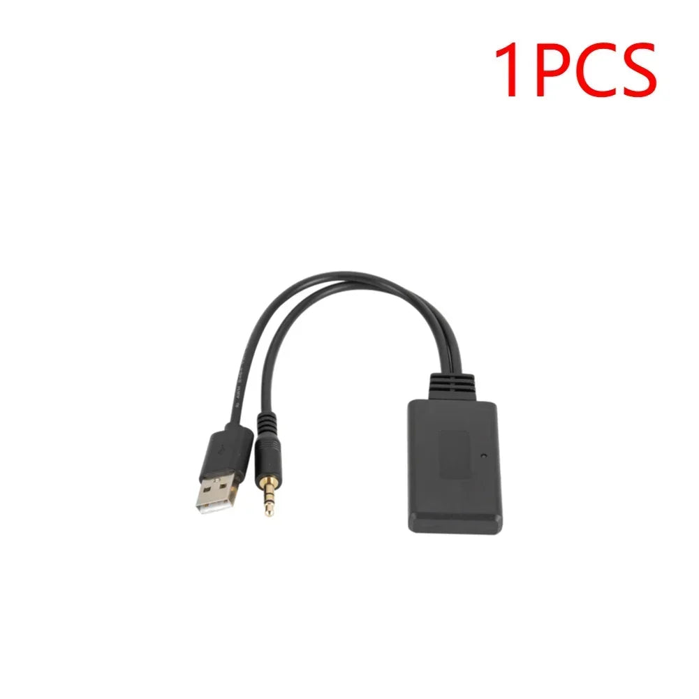 1PC For BMW E90 E91 E92 E93 3.5 mm Plug Universal Bluetooth Radio Cable Adapter Car AUX Bluetooth 5.0 Music Audio Receiver
