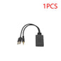 1PC For BMW E90 E91 E92 E93 3.5 mm Plug Universal Bluetooth Radio Cable Adapter Car AUX Bluetooth 5.0 Music Audio Receiver