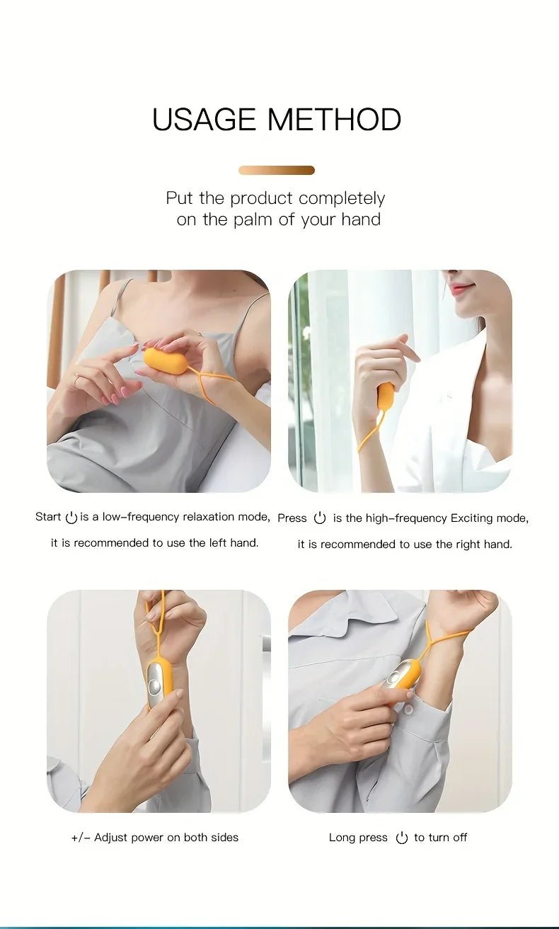 Smart Sleep Instrument Anxiety Relief Neuro Sleep Nerves Insomnia Soothe Device Pulse Stimulation Hand Held Sleeping Aid Device